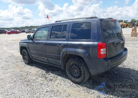 2015 Jeep Patriot Sport из США, поврежденный, VIN 1C4NJPBA7FD247180